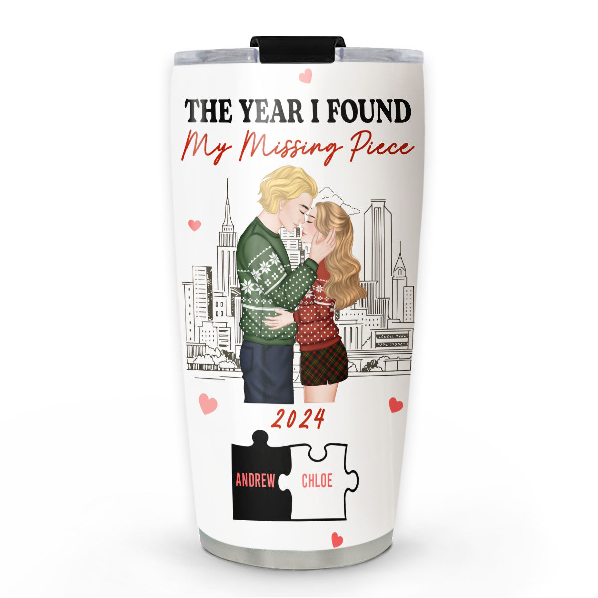 The Year I Found My Perfect Lover - Personalized Custom Tumbler
