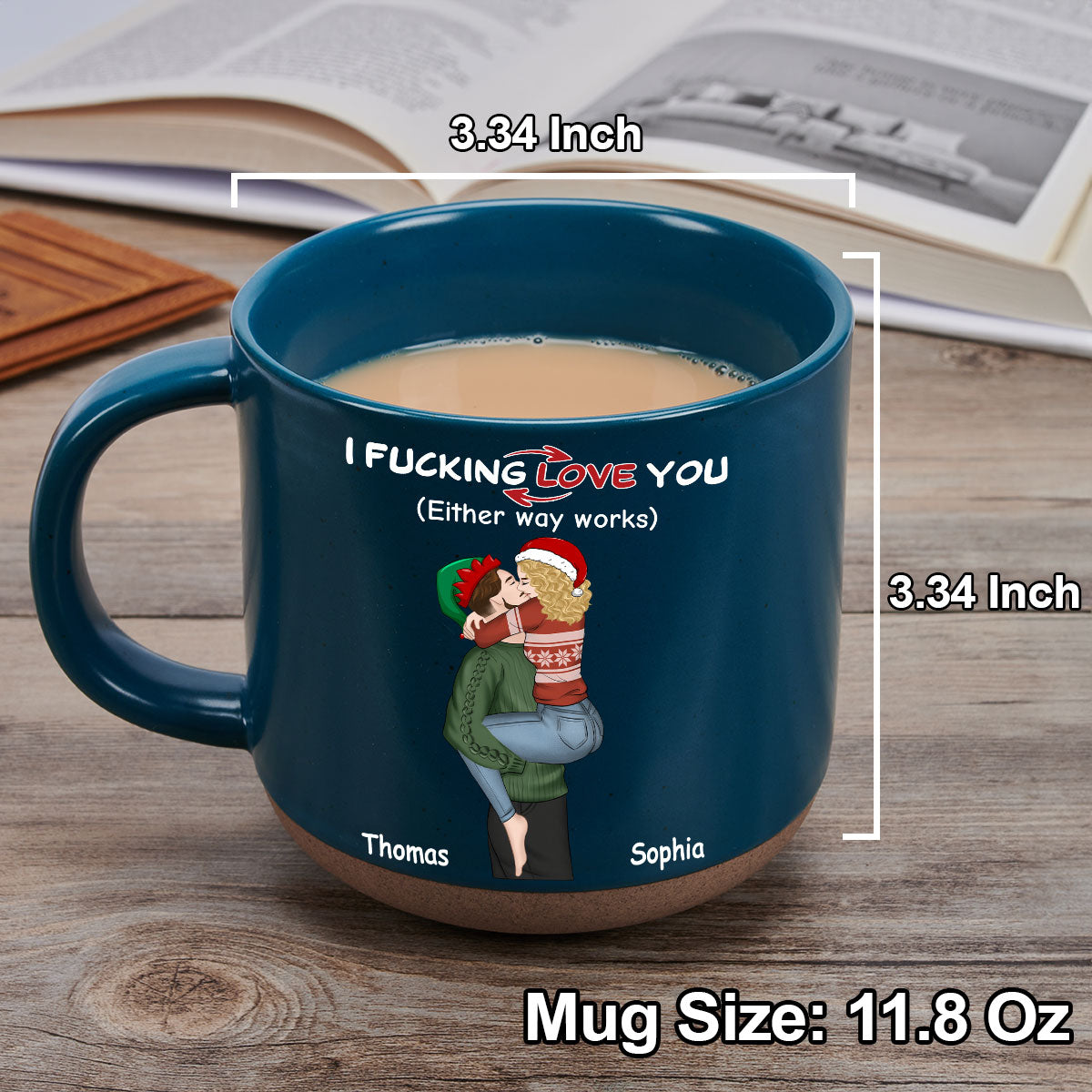 Really Love You - Personalized Custom Pottery Mug