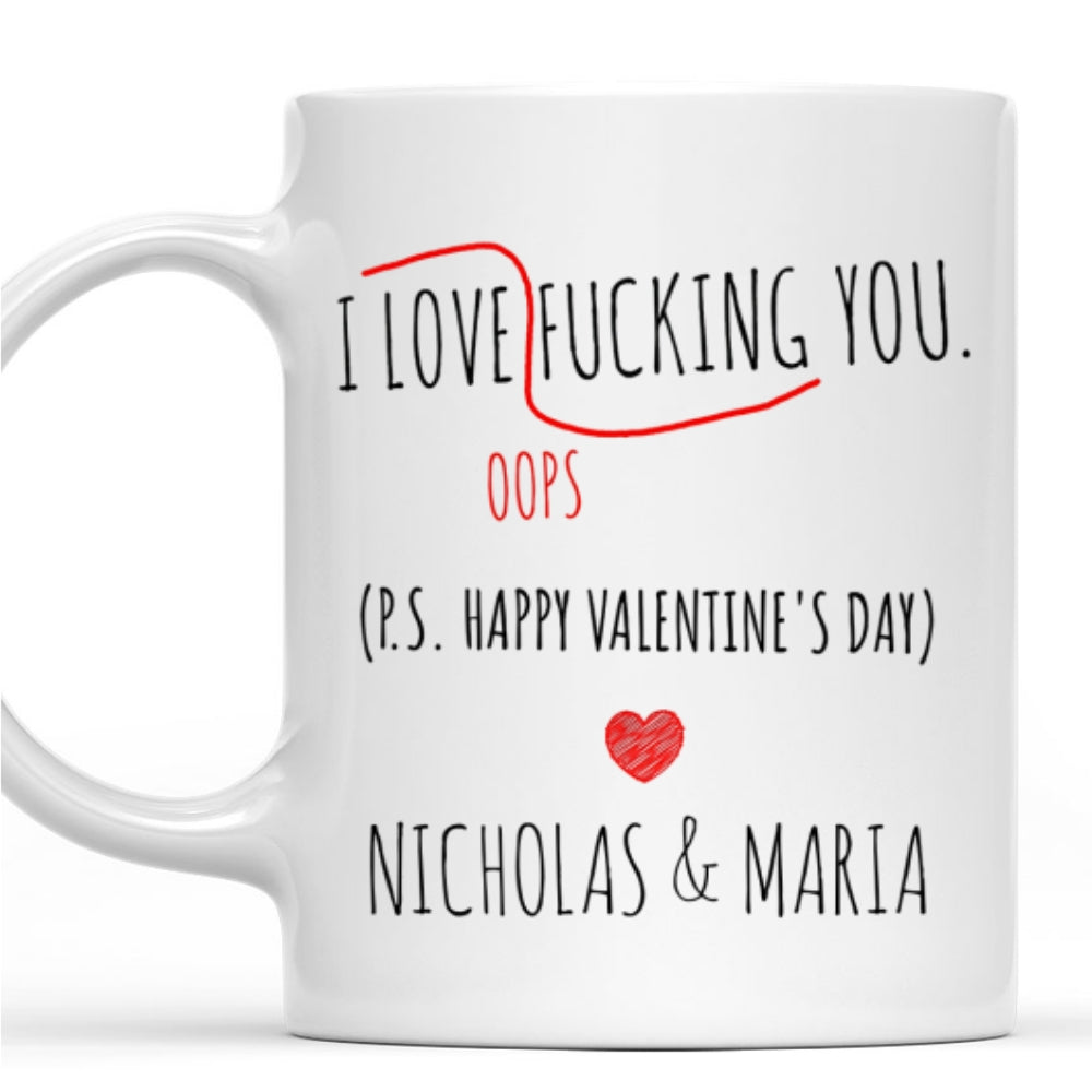 Our Love Is A Beautiful Symphony - Personalized Custom Coffee Mug