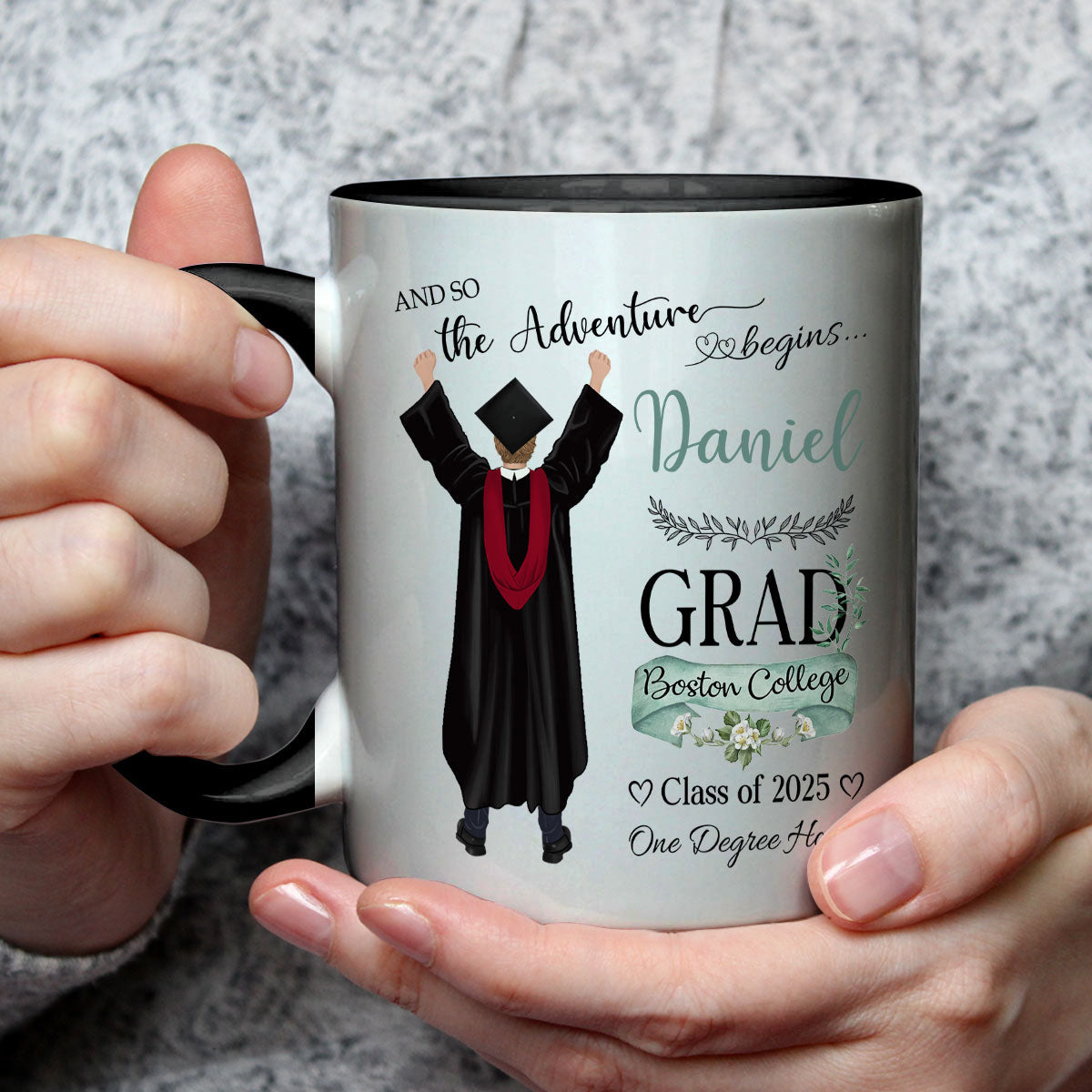 One Degree Hotter - Personalized Custom Accent Mug