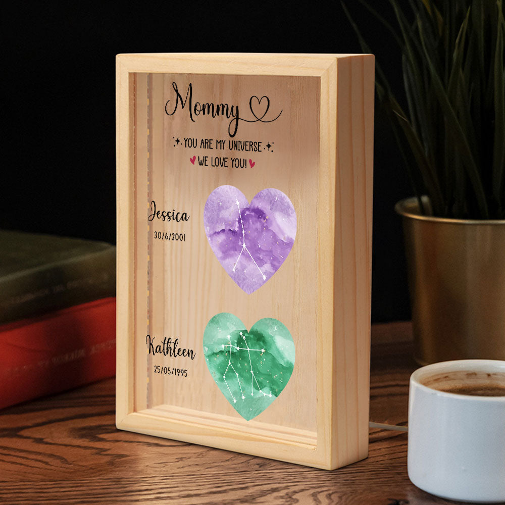 You Are Our Universe - Personalized Custom Frame Light Box