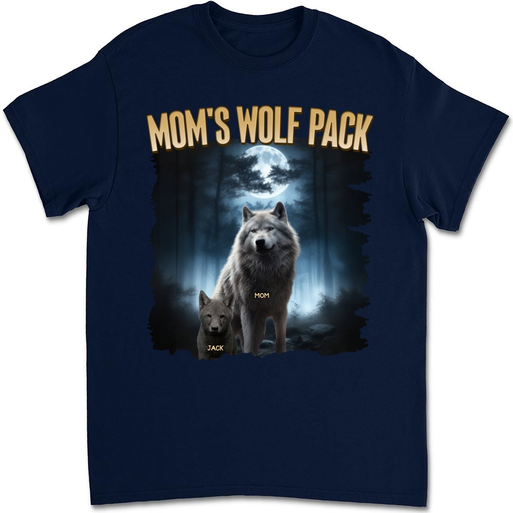 Mama Wolf Pack - Personalized Custom Shirt