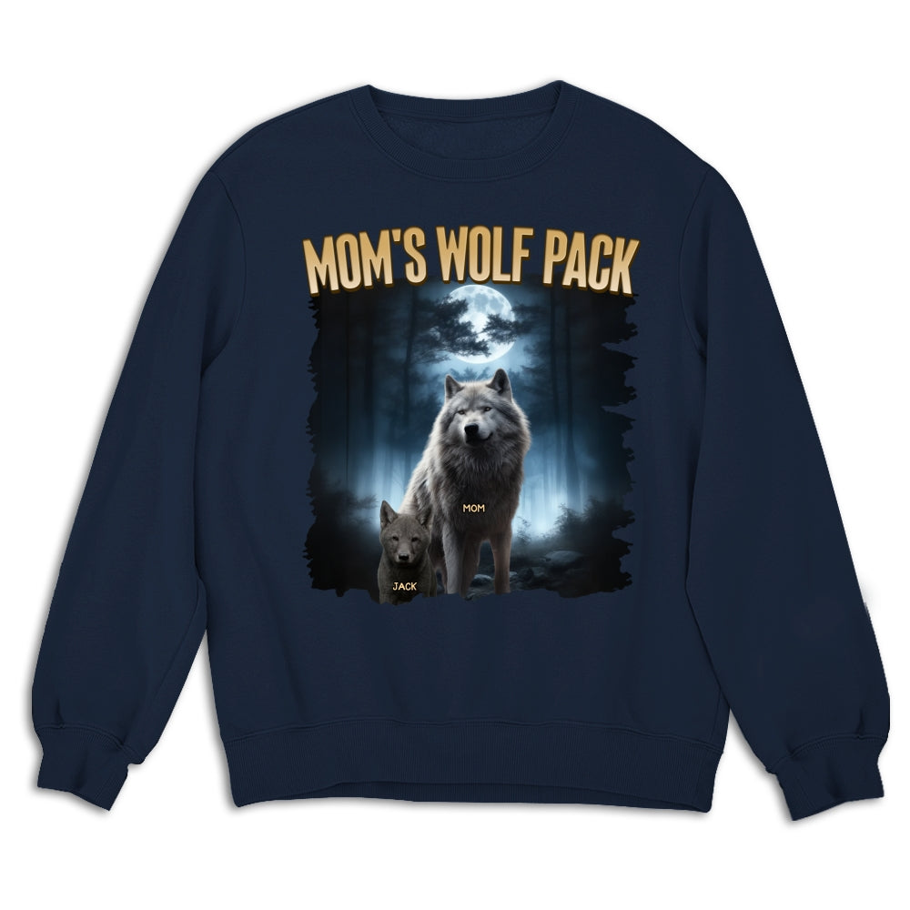 Mama Wolf Pack - Personalized Custom Shirt