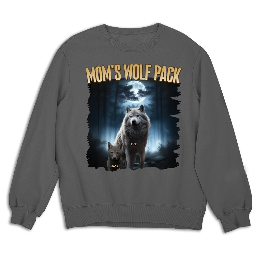 Mama Wolf Pack - Personalized Custom Shirt