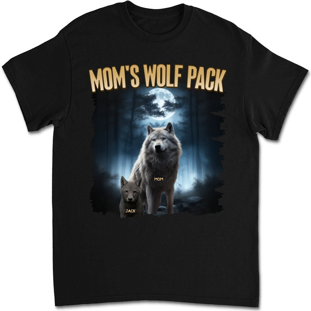 Mama Wolf Pack - Personalized Custom Shirt