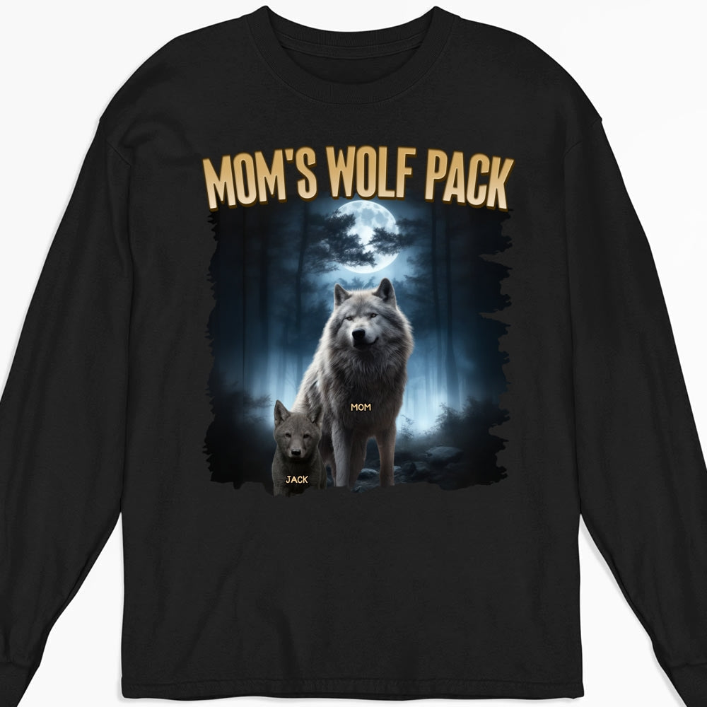 Mama Wolf Pack - Personalized Custom Shirt