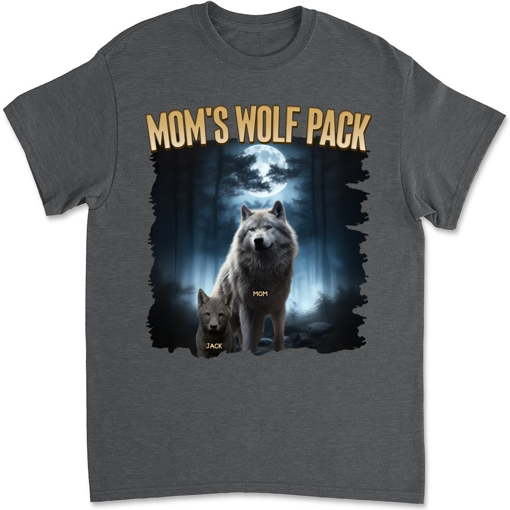 Mama Wolf Pack - Personalized Custom Shirt