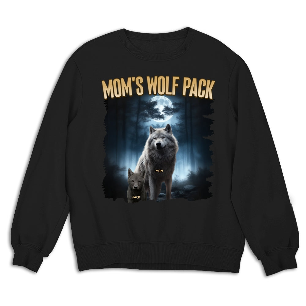 Mama Wolf Pack - Personalized Custom Shirt