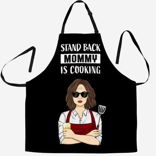 Mommy Is Cooking Step Away - Personalized Custom Apron