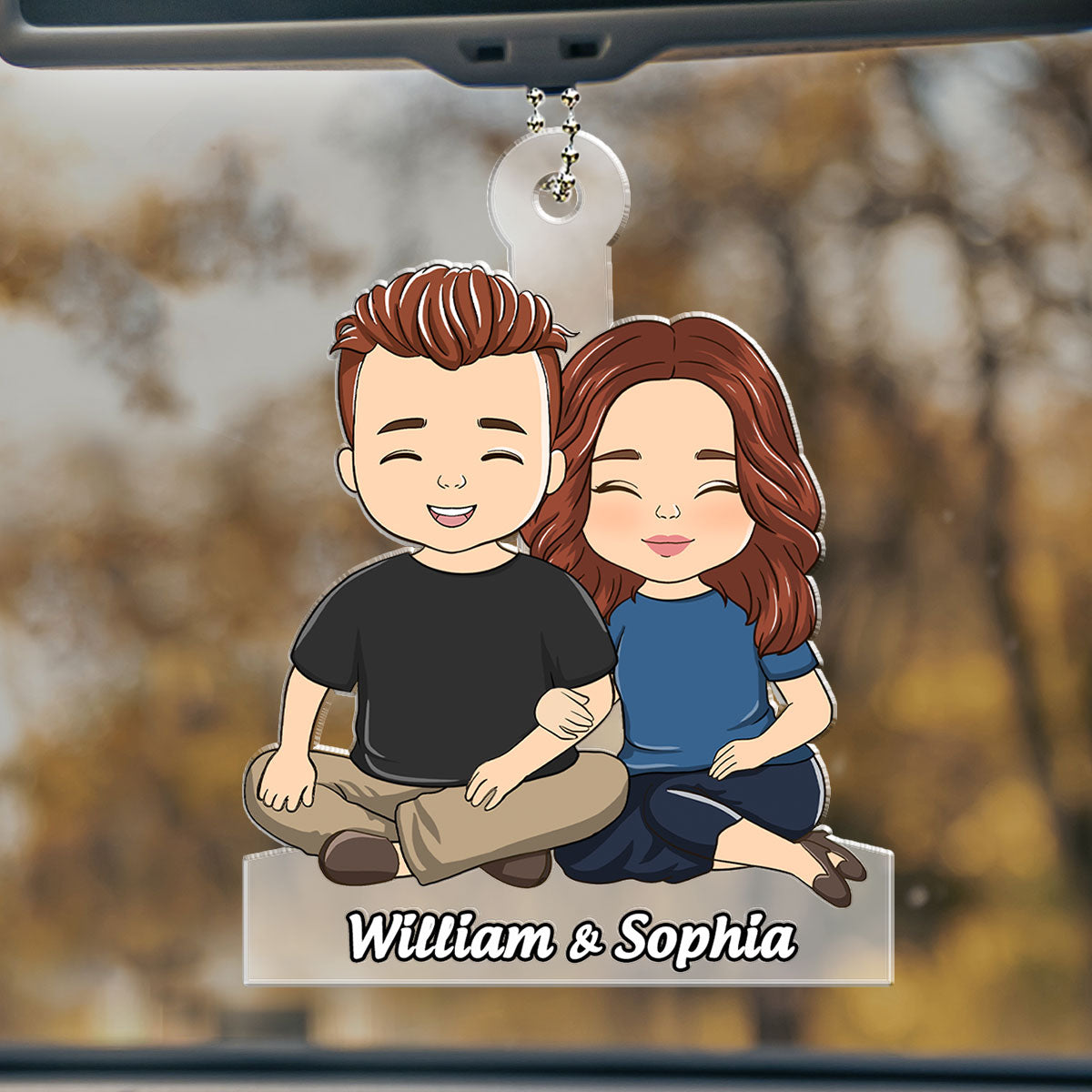 Our Favorite Road Trips - Personalized Custom Car Ornament