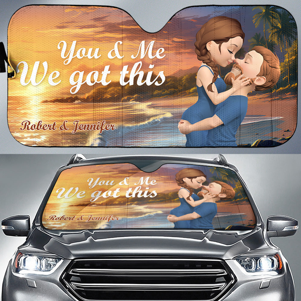 We Got This - Personalized Custom Car Sunshade
