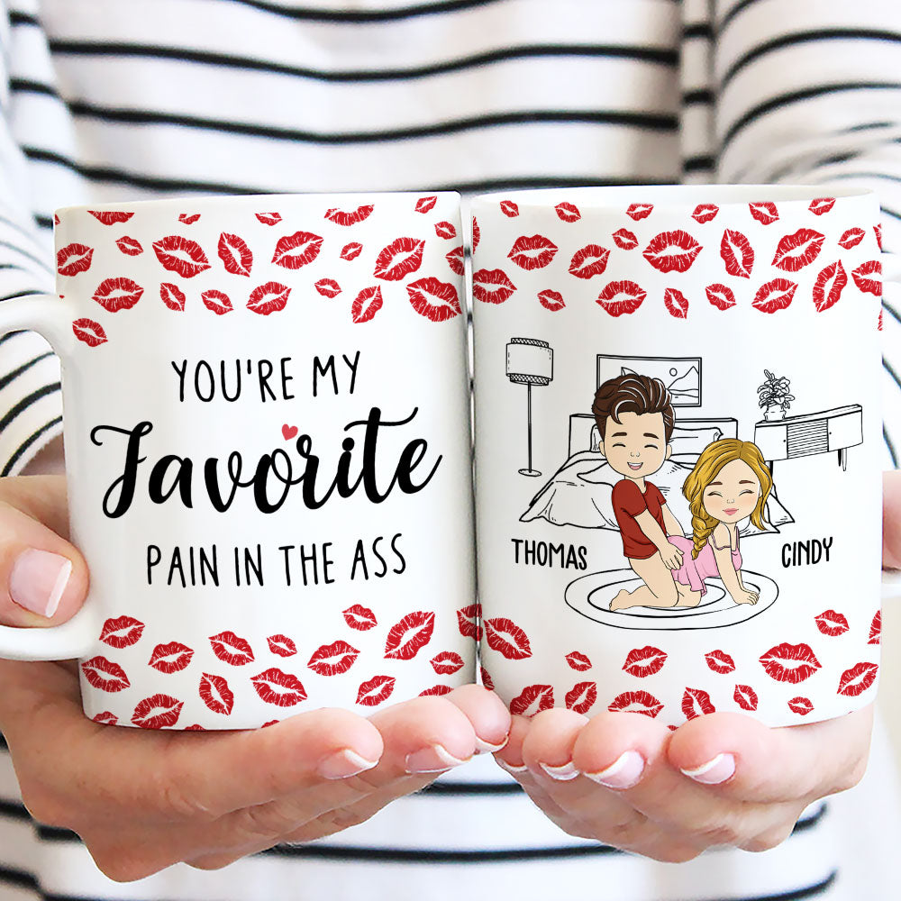 My Favourite Pain Husband - Personalized Custom Mug
