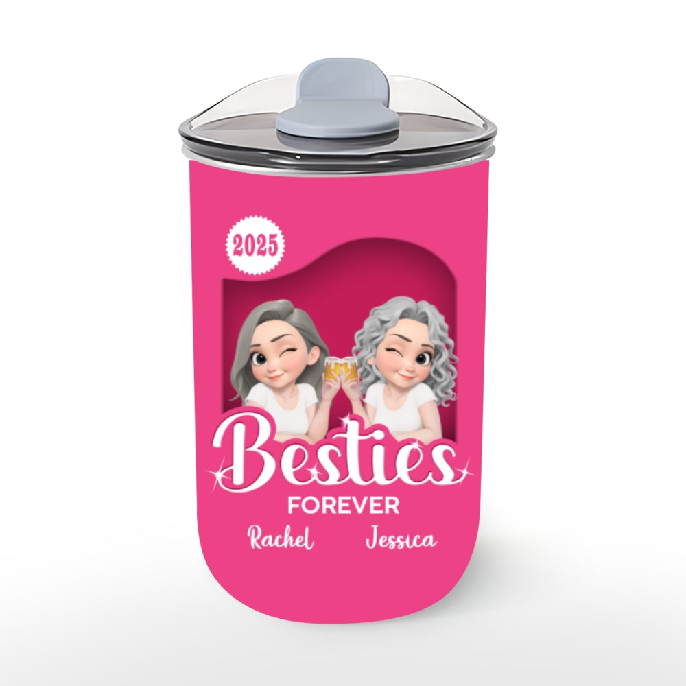Besties Forever - Personalized Custom 10oz Tumbler
