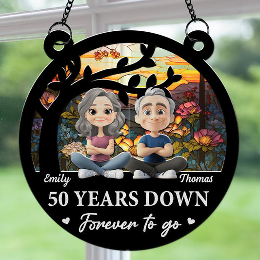 Forever To Go Together - Personalized Custom Suncatcher