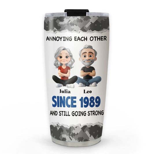 Together Forever Version 2 - Personalized Custom Tumbler