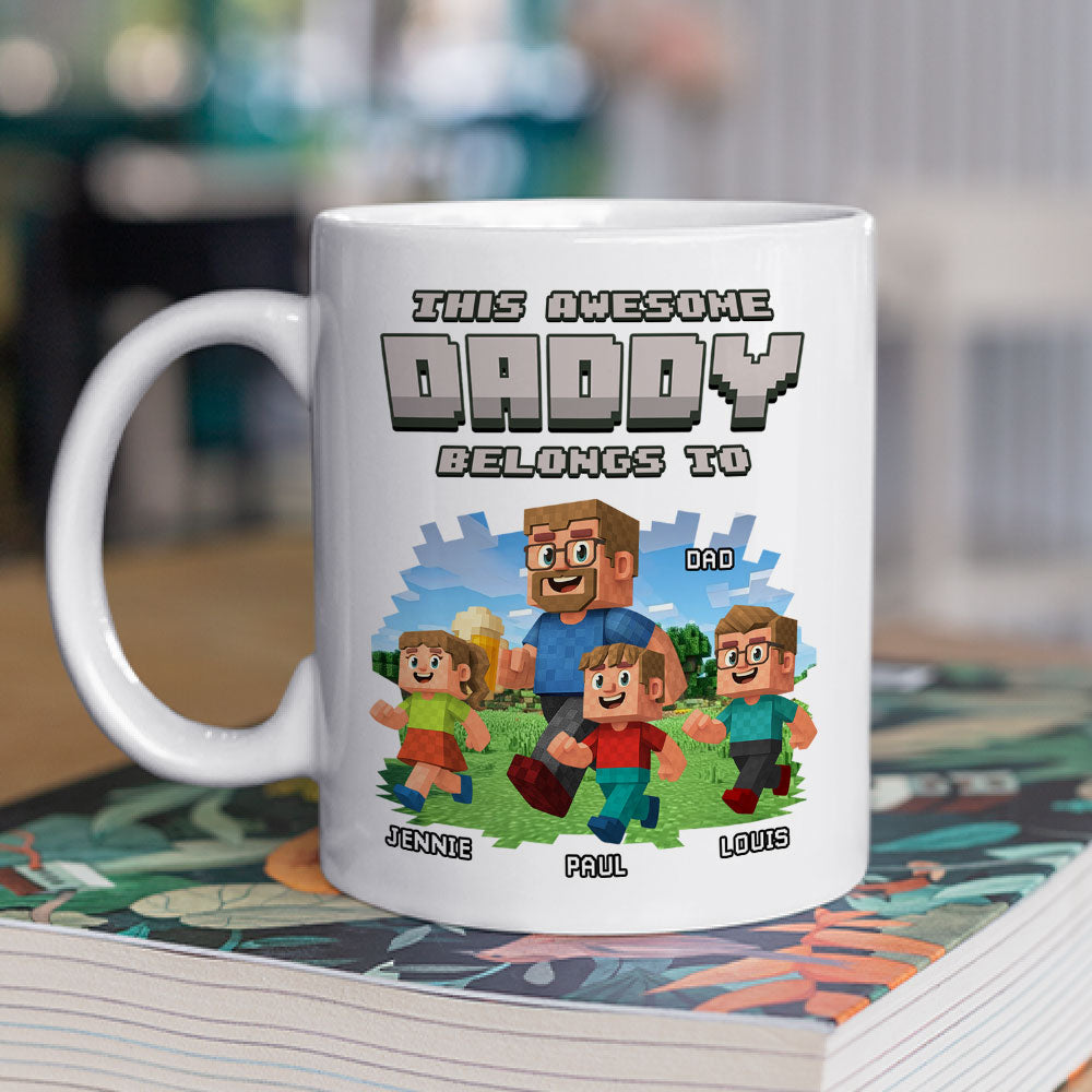 Crafted With Love - Personalized Custom Coffee Mug