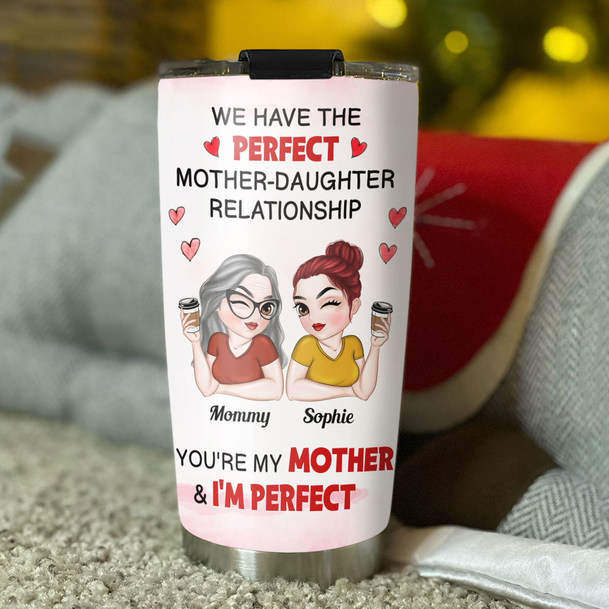 Perfect Relationship - Personalized Custom Tumbler
