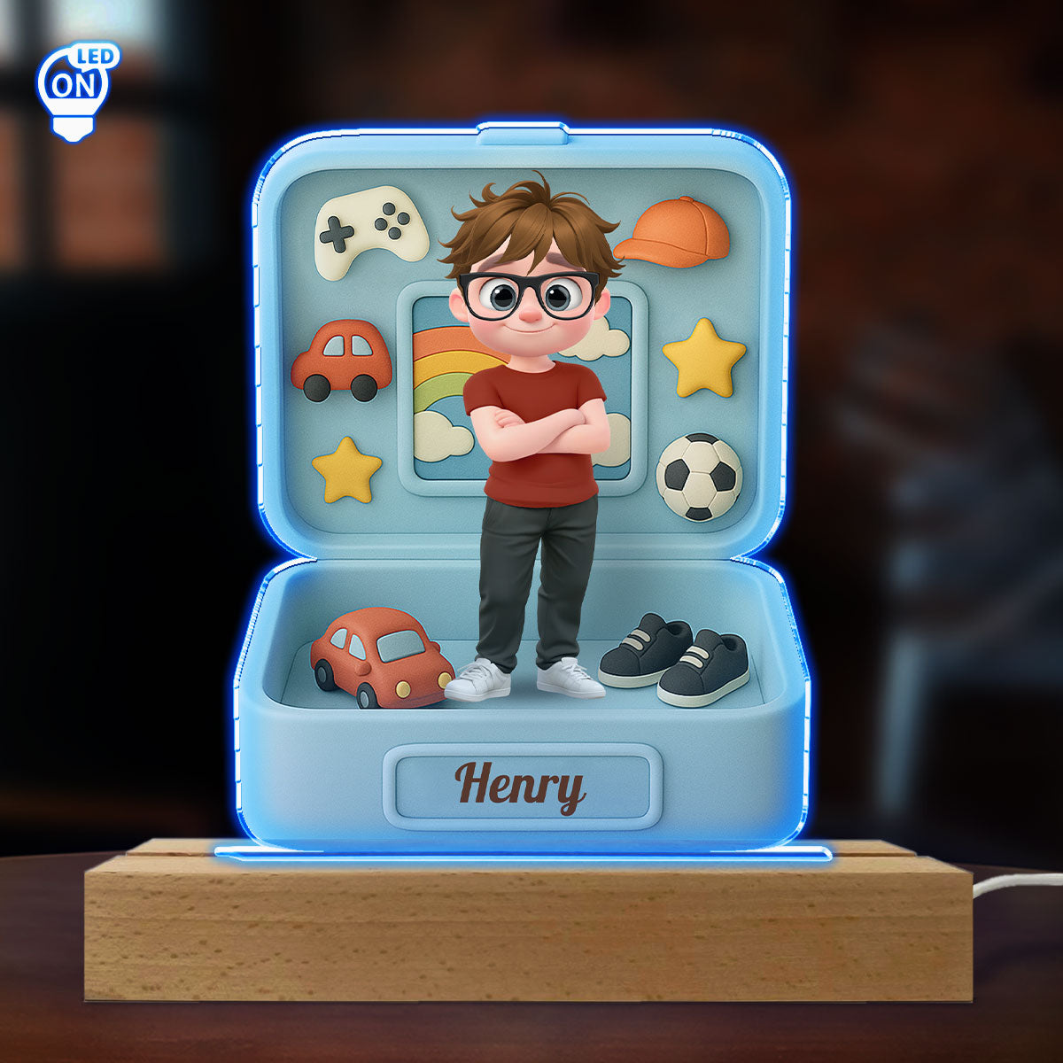 Kid Box - Personalized Custom LED Light
