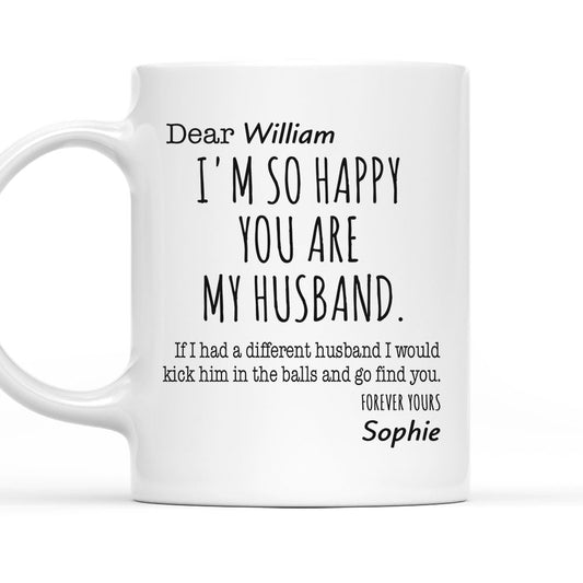 My Husband - Personalized Custom Coffee Mug
