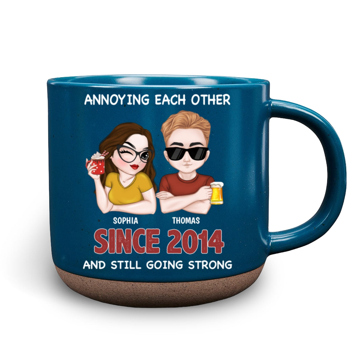 Always You - Personalized Custom Pottery Mug