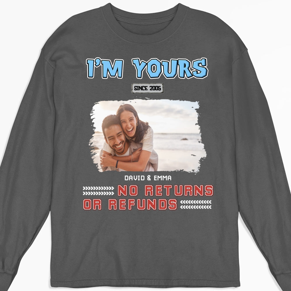 I Am Yours Photo - Personalized Custom Shirt