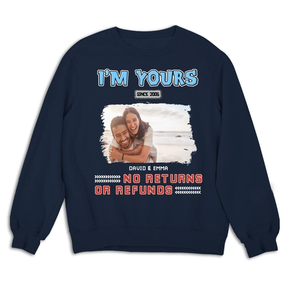 I Am Yours Photo - Personalized Custom Shirt