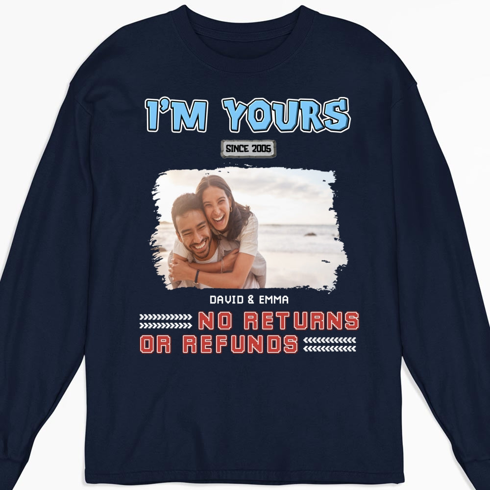 I Am Yours Photo - Personalized Custom Shirt