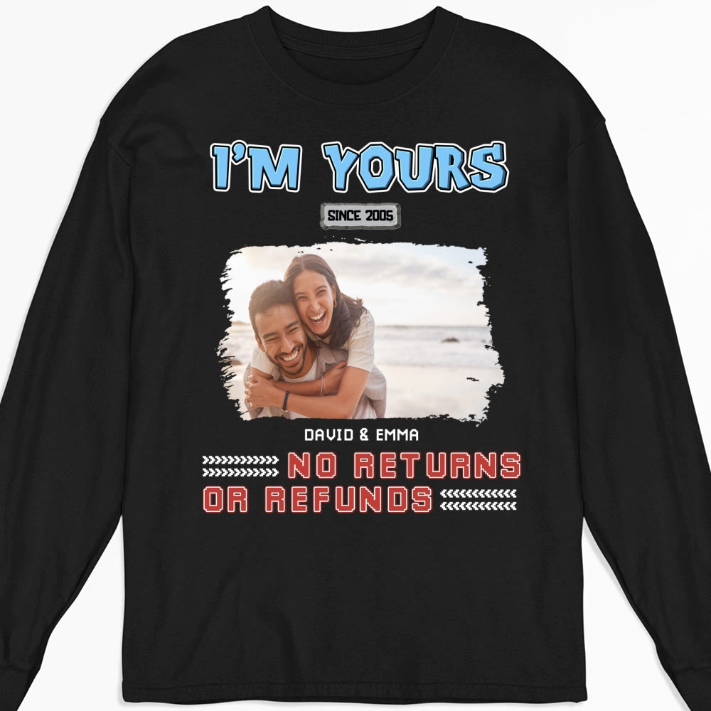 I Am Yours Photo - Personalized Custom Shirt