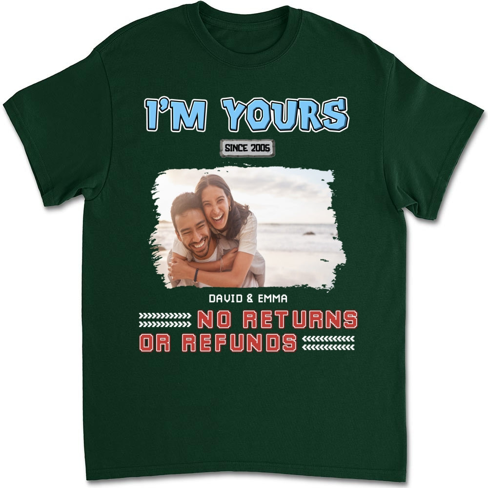 I Am Yours Photo - Personalized Custom Shirt