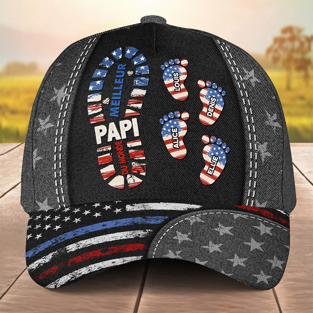 Best Dad - Personalized Custom Classic Cap