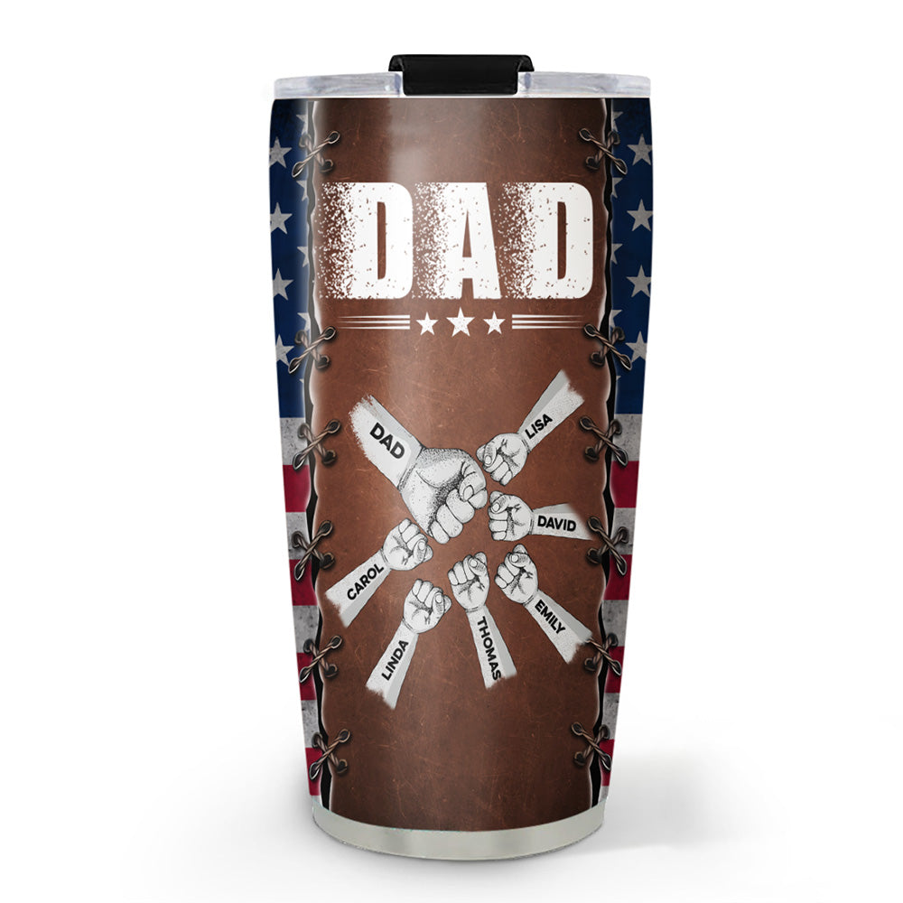 Daddy Power - Personalized Custom Tumbler