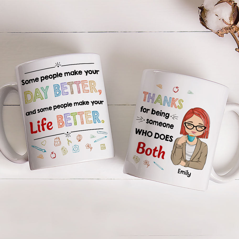 Your Lessons Shape Futures - Personalized Custom Coffee Mug