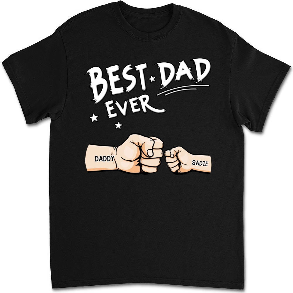 Best Dad - Personalized Custom Shirt
