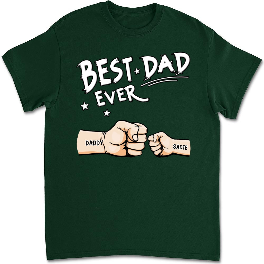 Best Dad - Personalized Custom Shirt