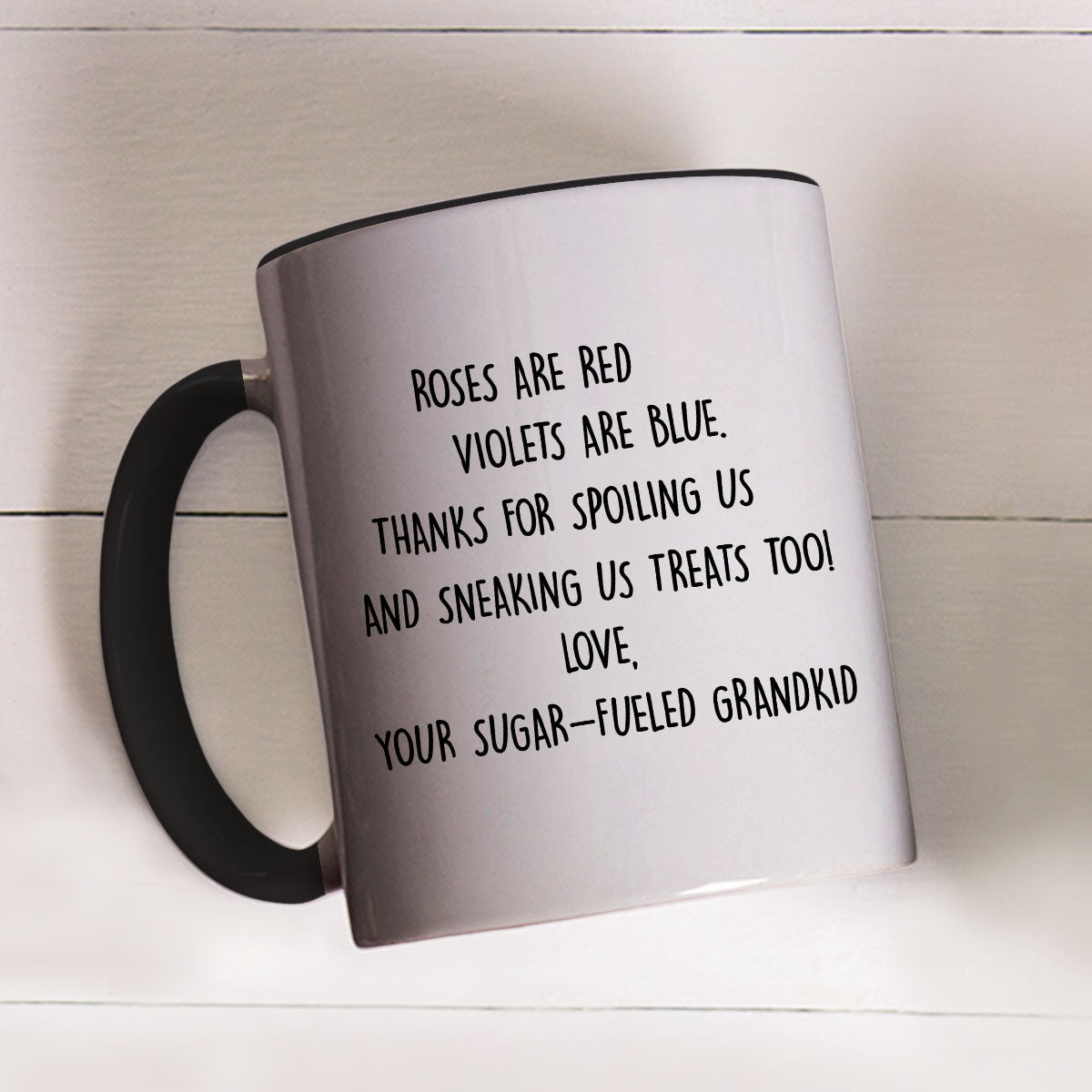 Thanks For Spoiling Us - Personalized Custom Accent Mug