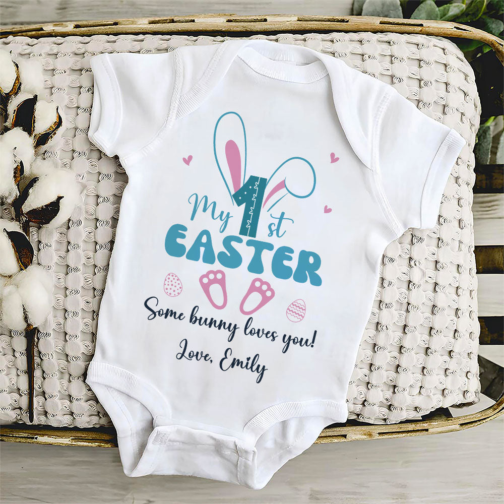Bunny Wonderland - Personalized Custom Baby Onesie