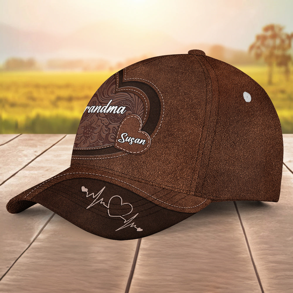 Sweethearts Of Grandma - Personalized Custom Classic Cap
