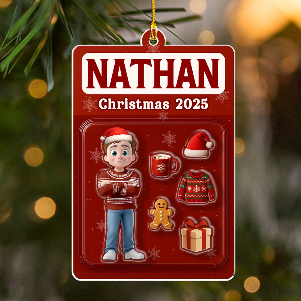 Christmas Kit - Personalized Custom Acrylic Ornament