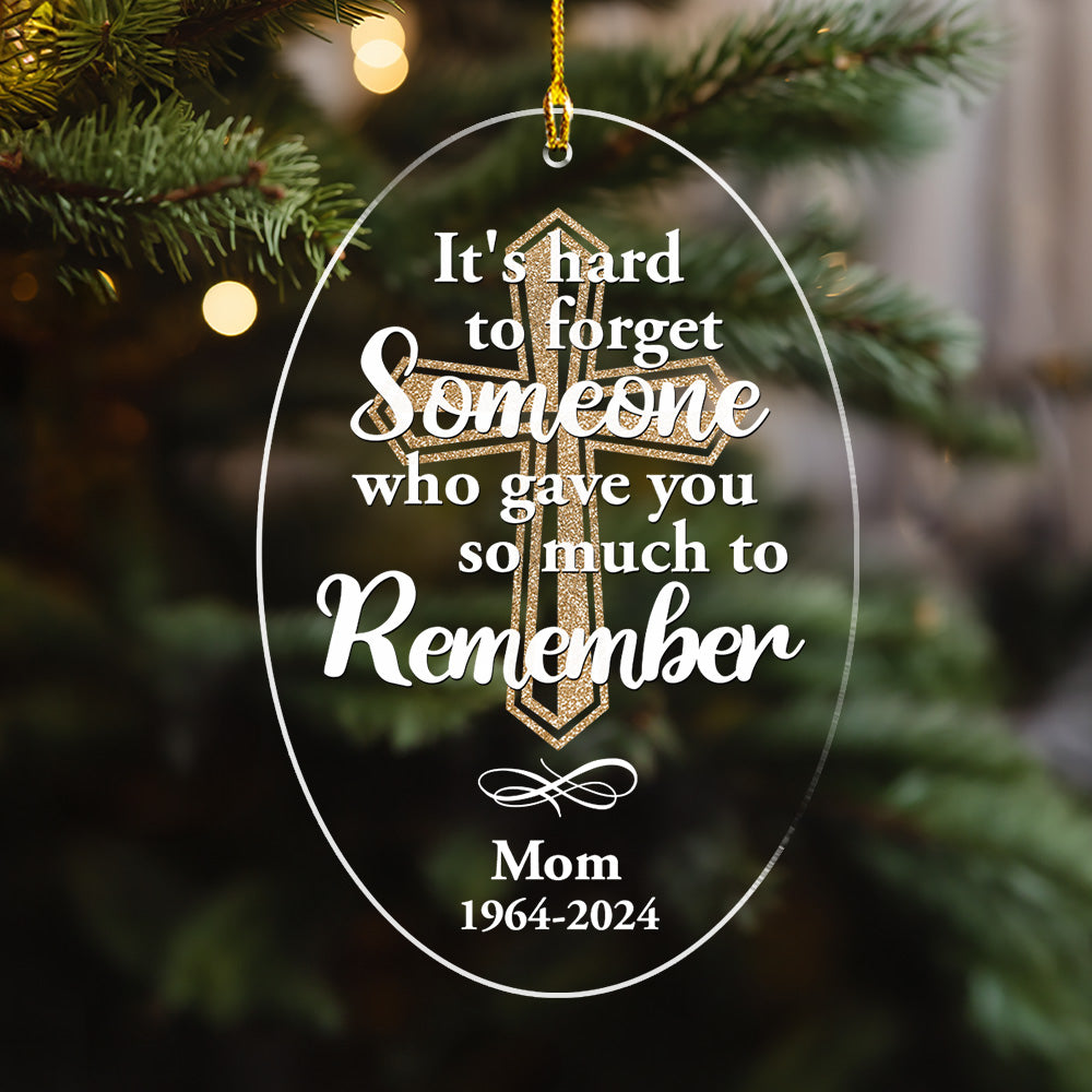 Love In Heaven - Personalized Custom Acrylic Ornament