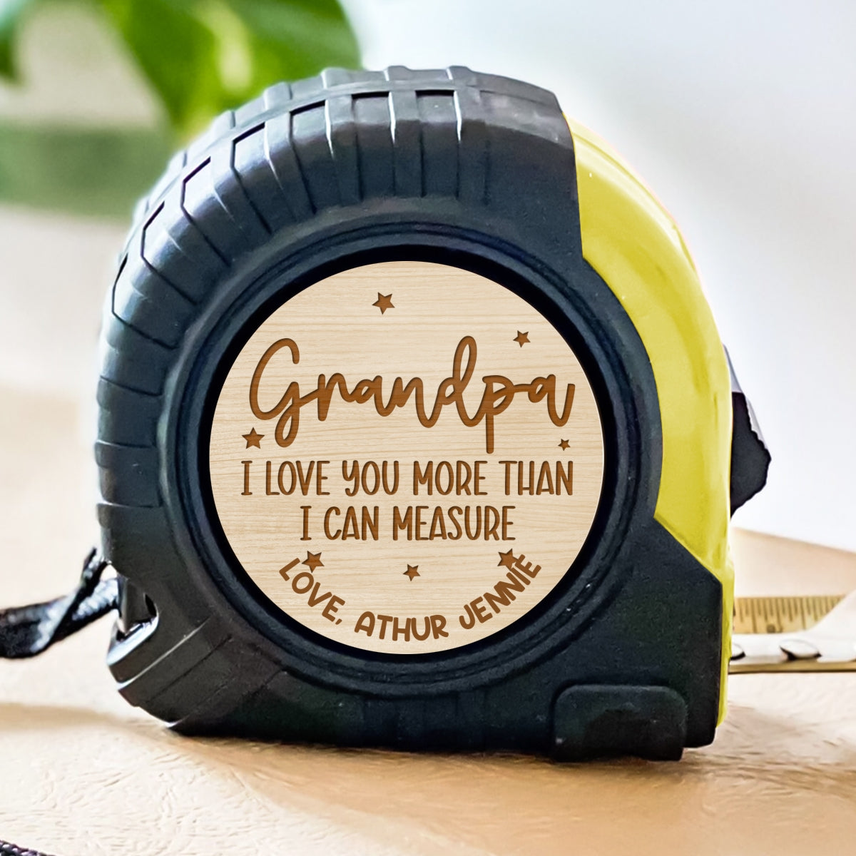 Grandpa We Love You - Personalized Custom Tape Measure