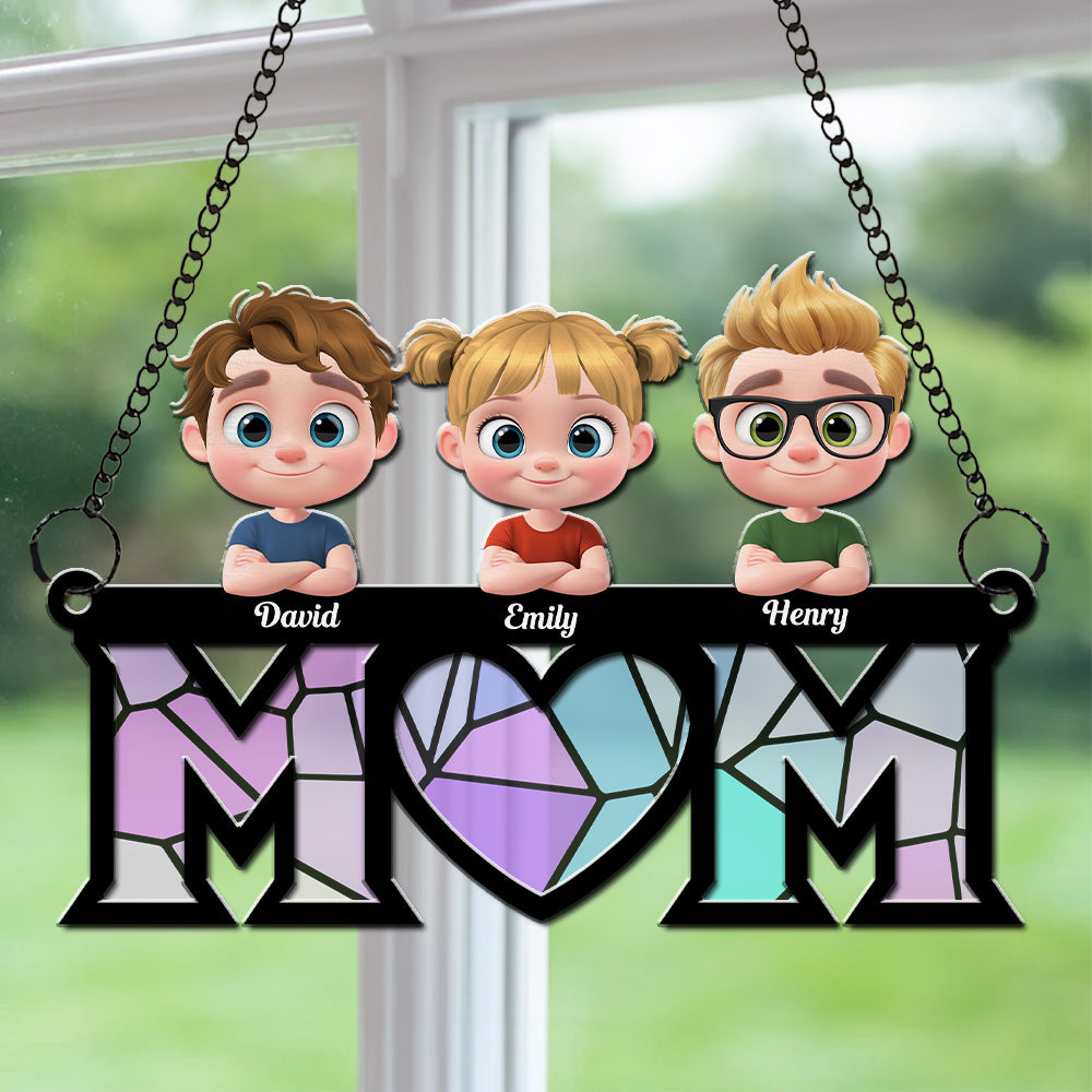 You Are Our World - Personalized Custom Suncatcher