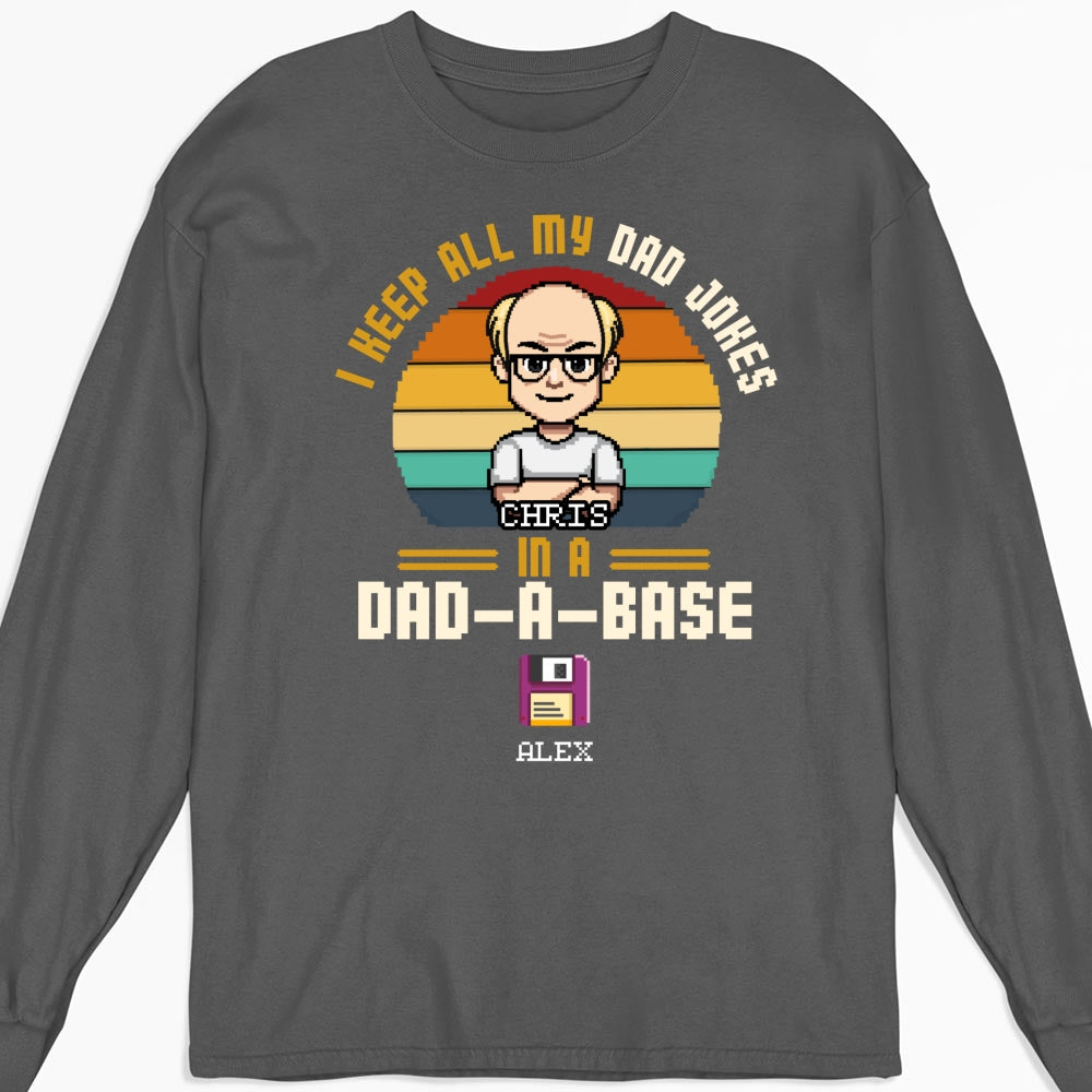 Dad A Base - Personalized Custom Shirt