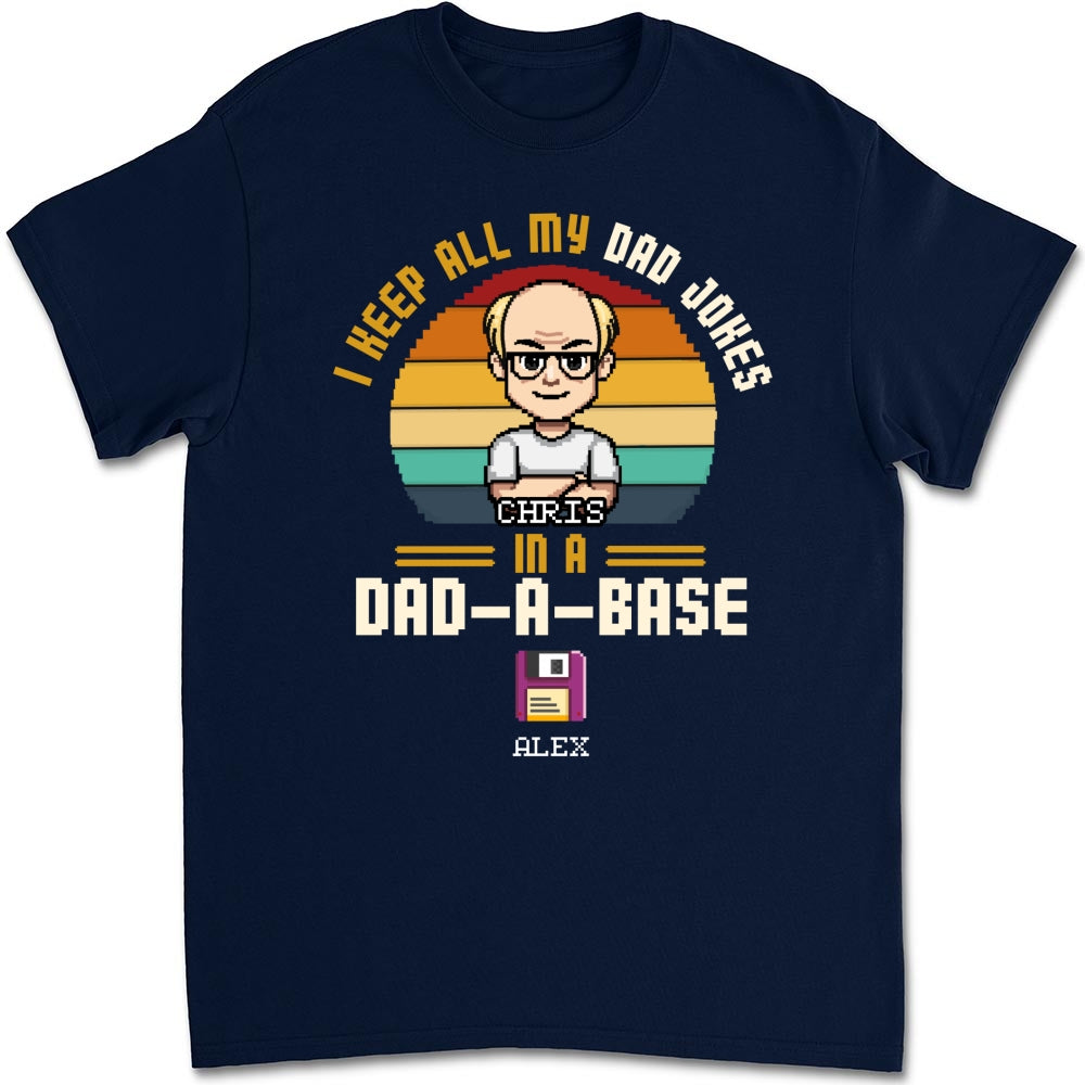 Dad A Base - Personalized Custom Shirt