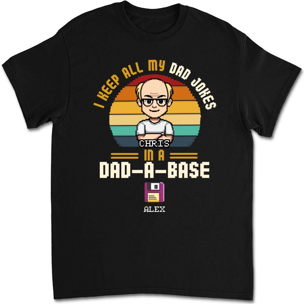 Dad A Base - Personalized Custom Shirt