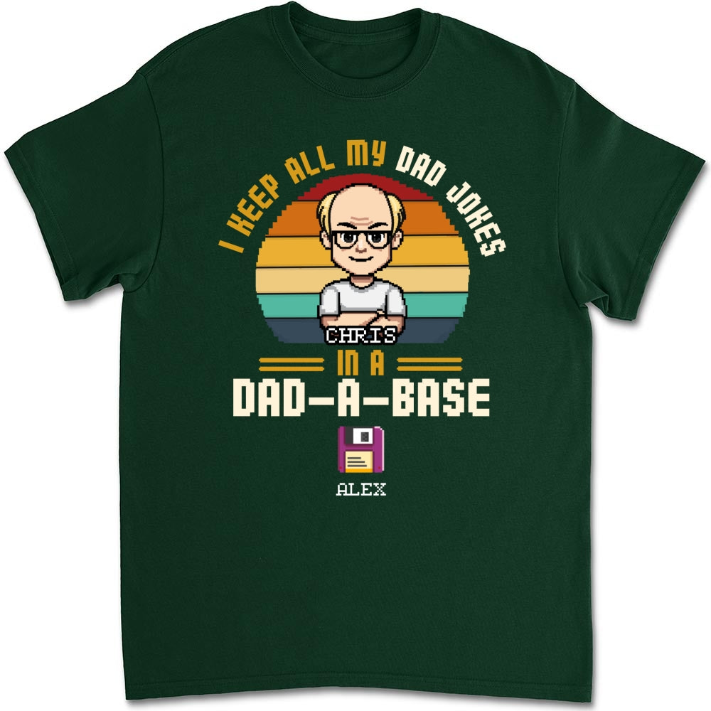Dad A Base - Personalized Custom Shirt
