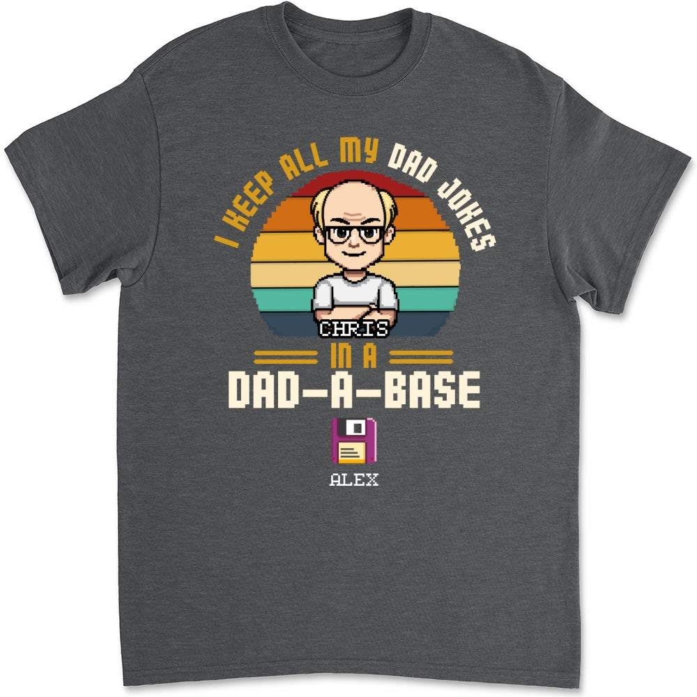 Dad A Base - Personalized Custom Shirt
