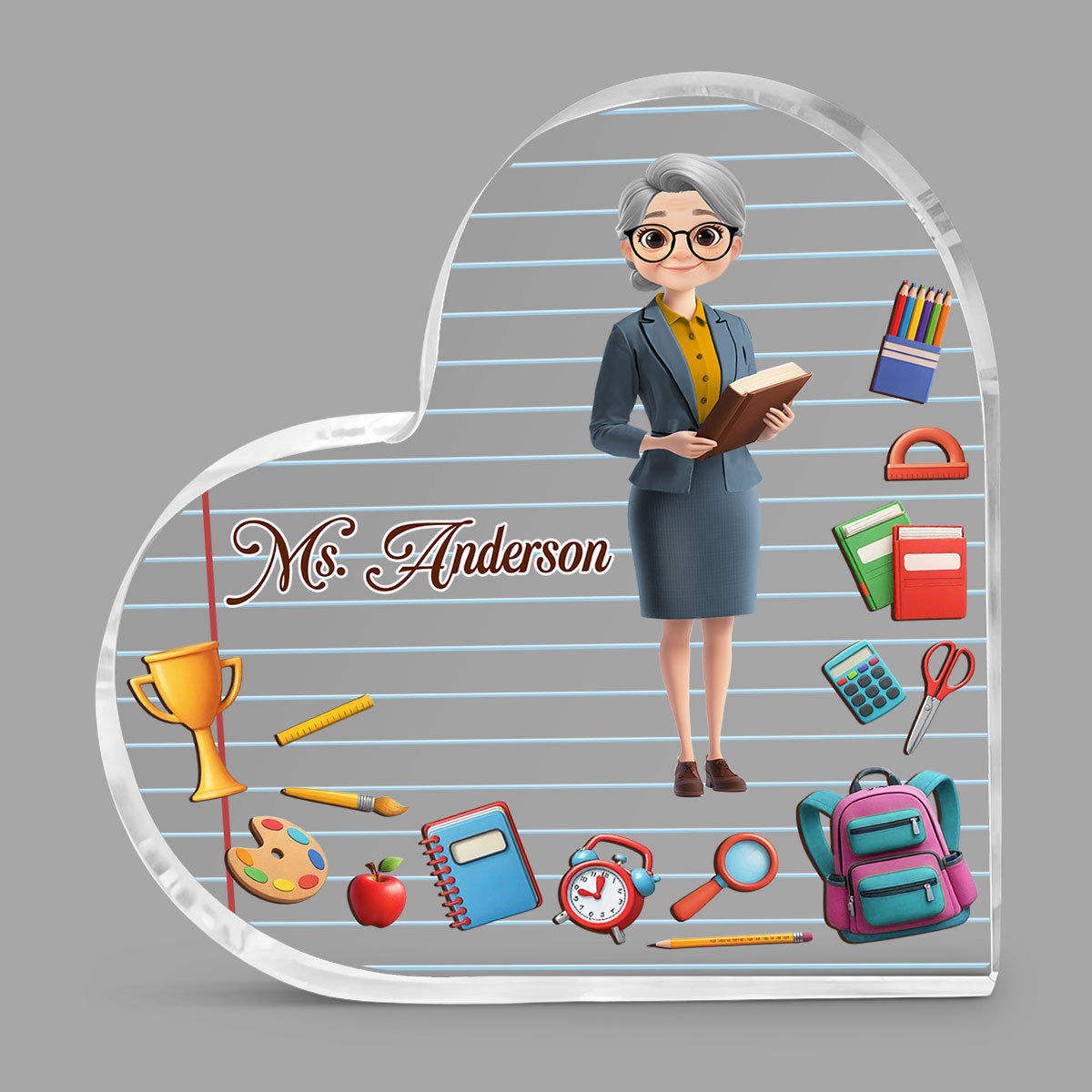 Welcome To Our Classroom - Personalized Custom Acrylic Plaque