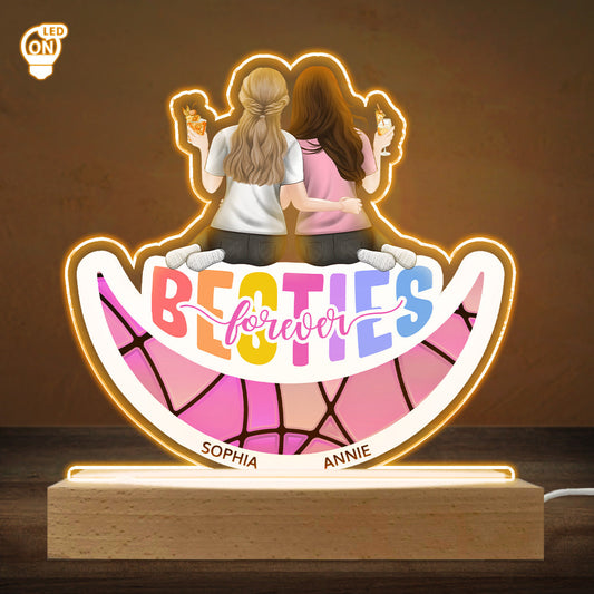 Best Friends Forever - Personalized Custom LED Light