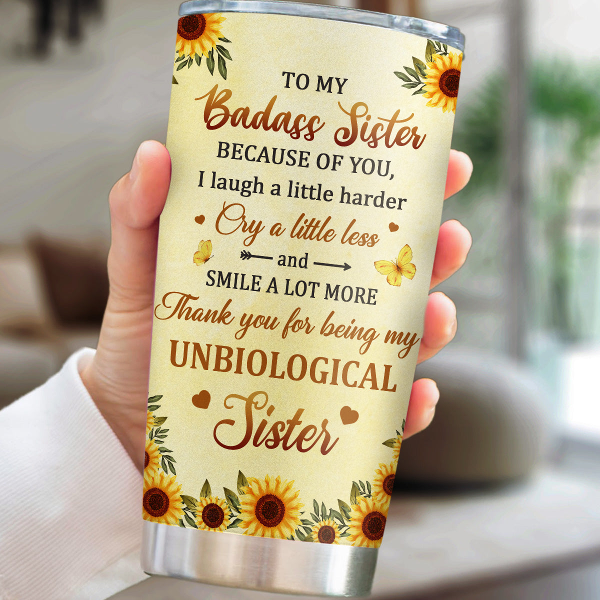 To My Badass Bestie - Personalized Custom Tumbler