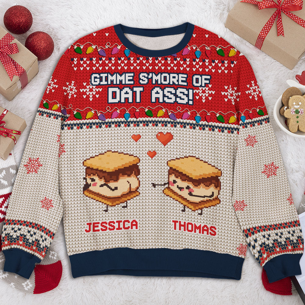 Gimme Some More - Personalized Custom All-Over-Print Sweatshirt